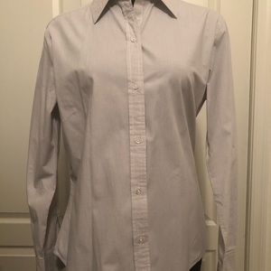 Gap button down top sz L